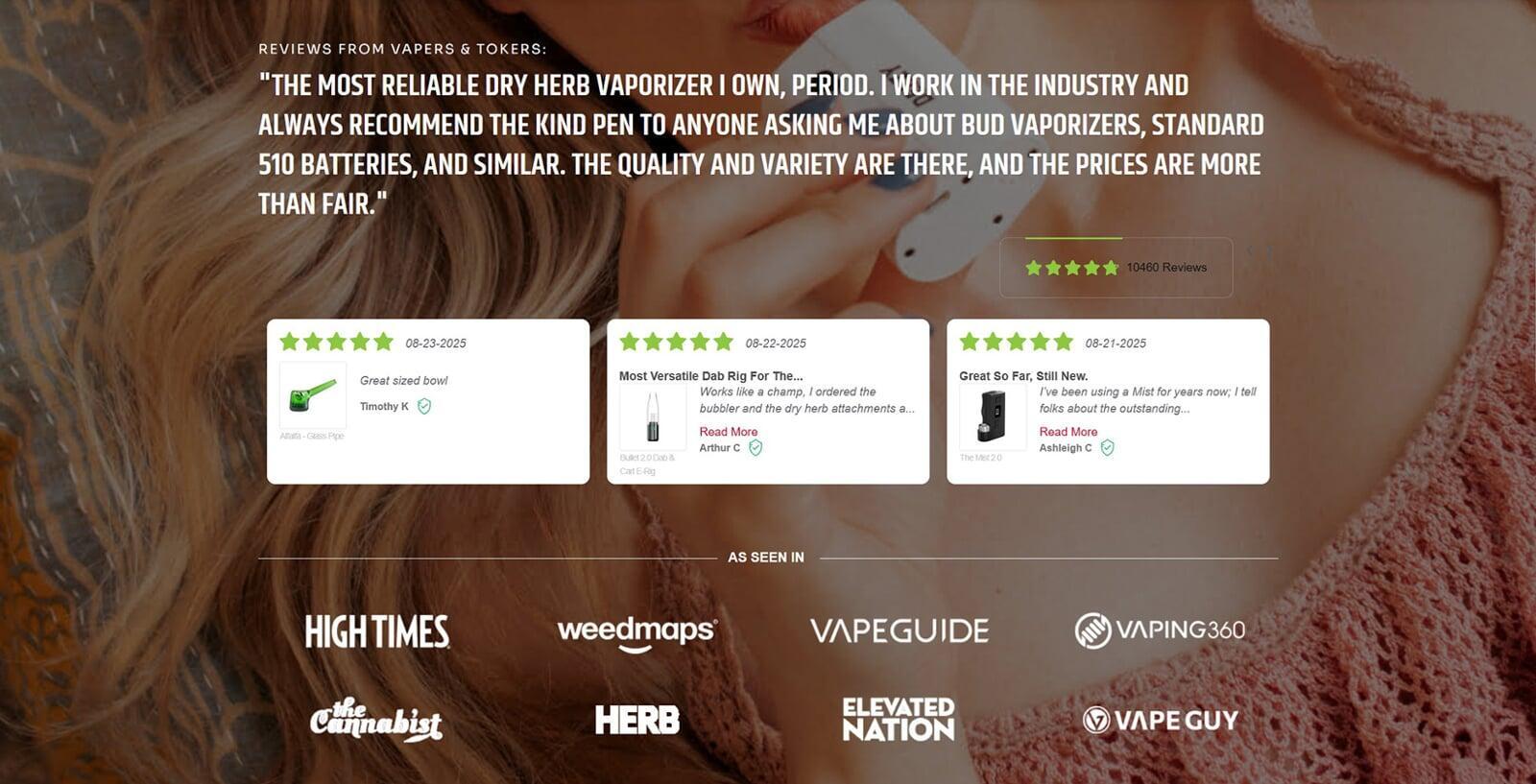 Most Realiable Vaporizer - Kind Pen