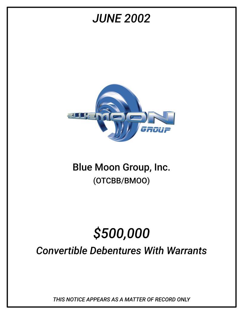 2002-06-BMOO-Convertible-Debentures-With-Warrants