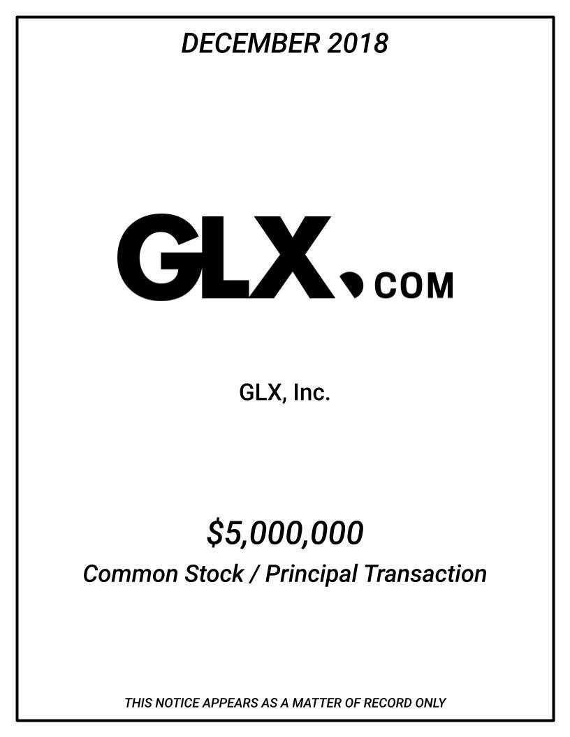 2018-12-GLX-Common-Stock